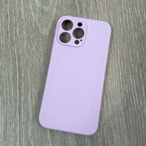 pink silicon iphone 15 pro max case